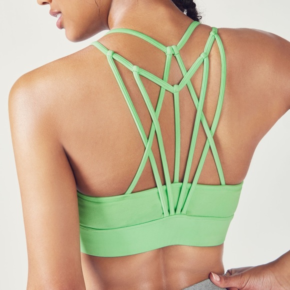 Fabletics Other - Fabletics Macey strappy sports bra Shamrock
